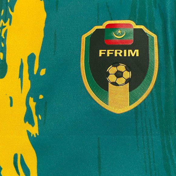 AB brand MAURITANIA National Team Men's Green JERSEY Sz M,L,XL  NEW w tags - Picture 2 of 4